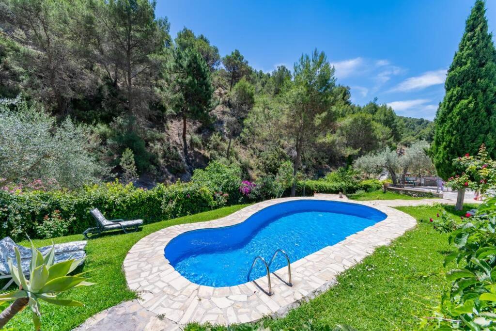 Casa Rosa, Con Encanto Y Piscina Climatizada Frigiliana Exterior foto