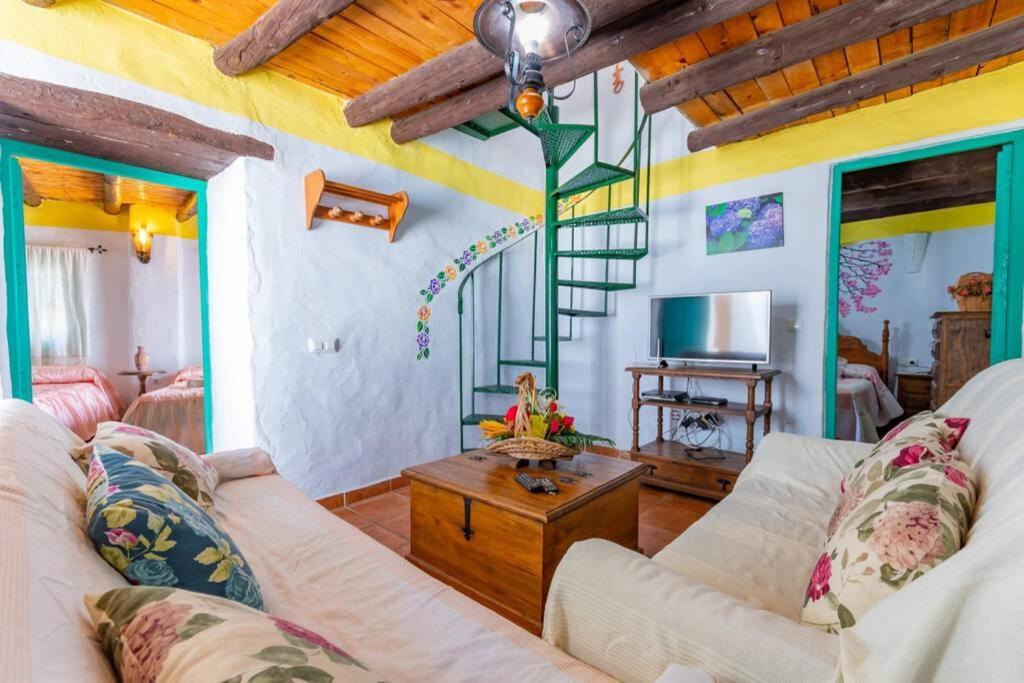 Casa Rosa, Con Encanto Y Piscina Climatizada Frigiliana Exterior foto