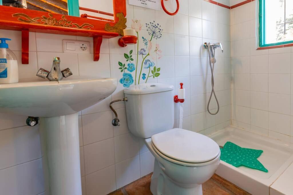 Casa Rosa, Con Encanto Y Piscina Climatizada Frigiliana Exterior foto