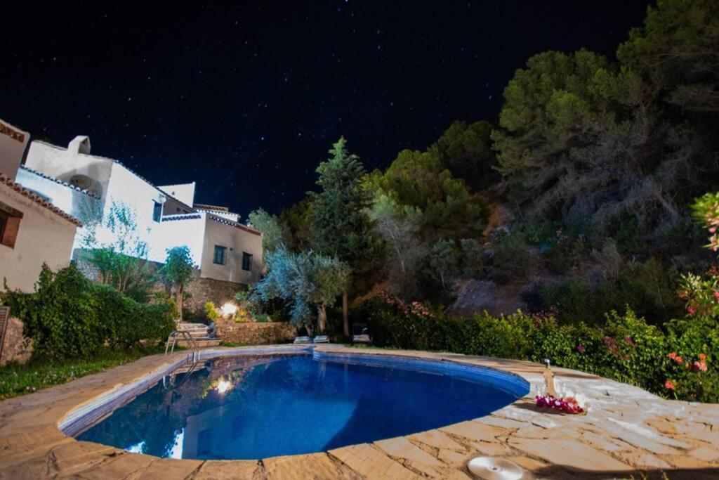 Casa Rosa, Con Encanto Y Piscina Climatizada Frigiliana Exterior foto