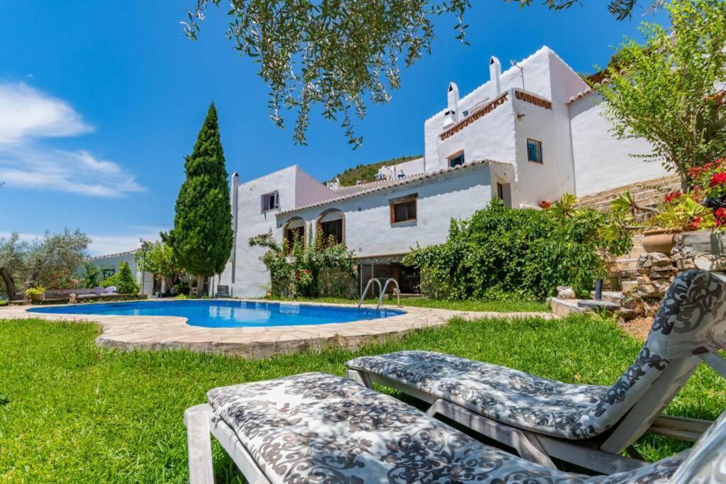 Casa Rosa, Con Encanto Y Piscina Climatizada Frigiliana Exterior foto