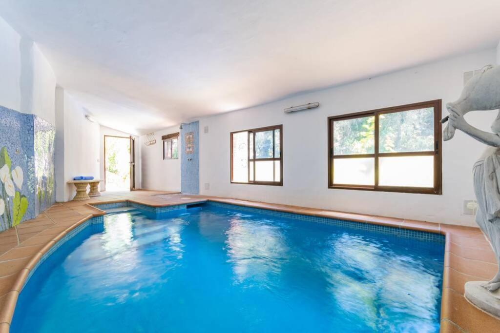 Casa Rosa, Con Encanto Y Piscina Climatizada Frigiliana Exterior foto